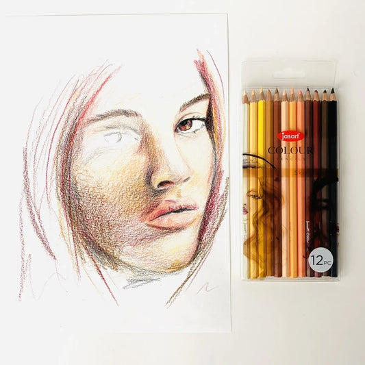Jasart Studio Pencil Set Skin Tones (8233034547399)