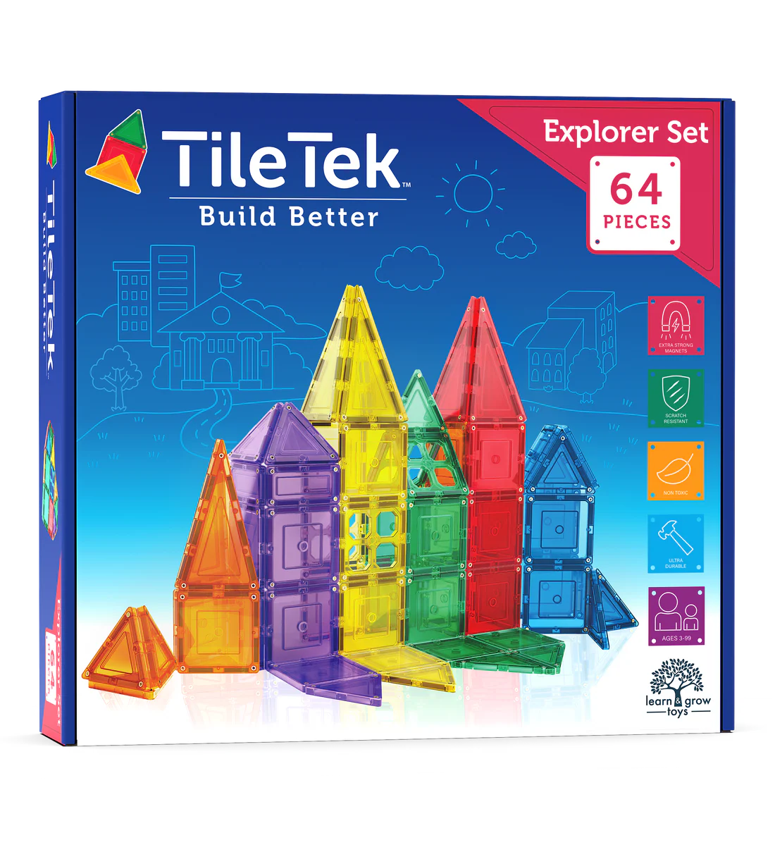 Tile Tek Explorer Set 64pc