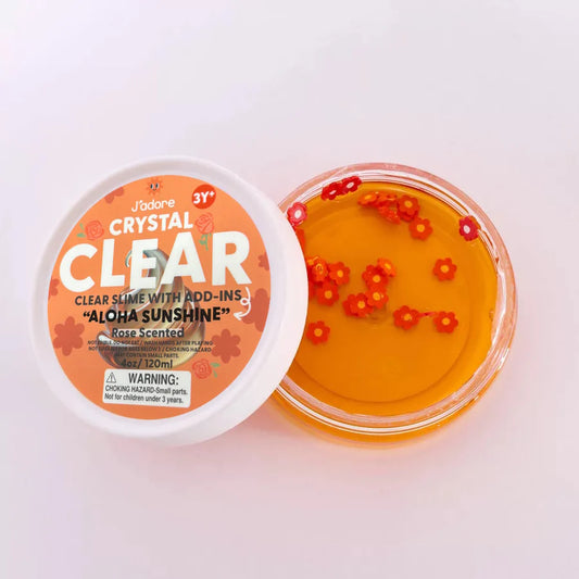 Jadore Clear Slime Aloha Sunshine