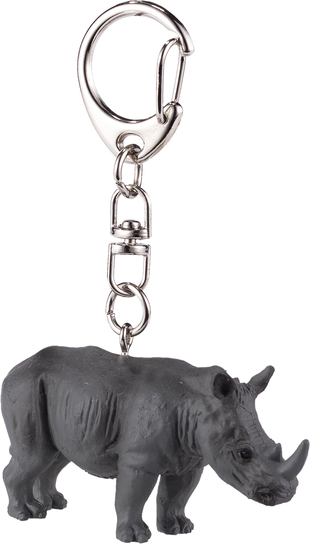 Mojo Rhino Keychain (8478558159047)