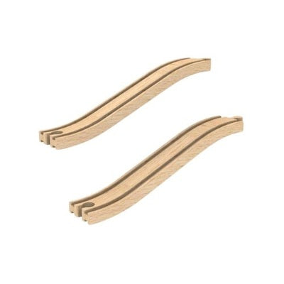 Hape S Shape Wooden Track Pack (8459015192775)