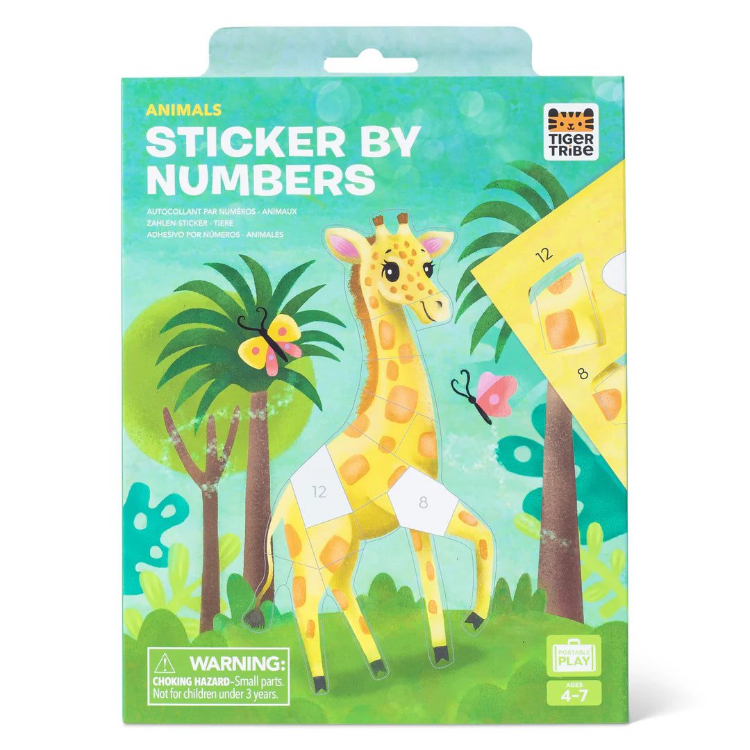 TT Sticker by Numbers - Animals (8417444102343)