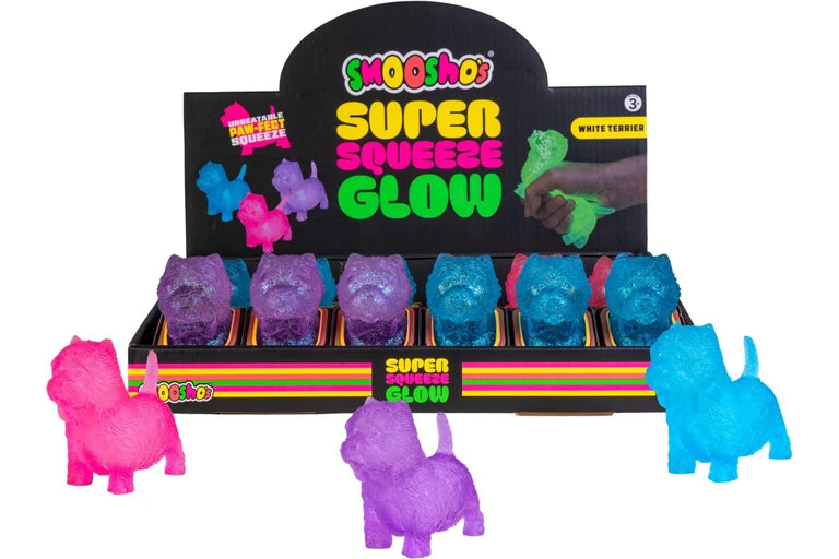 Smooshos Super Sqz Wht Terrier