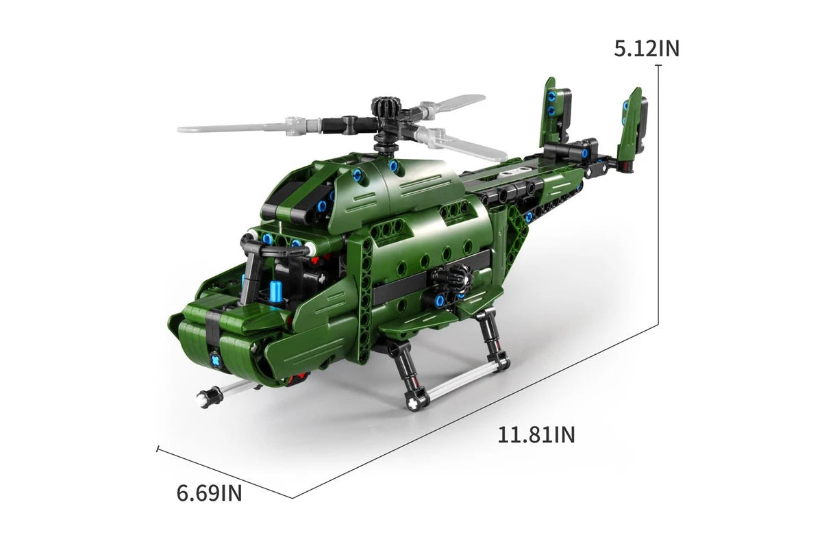 iM Master Mechanical 2 in 1 Military Transports - 393PCS