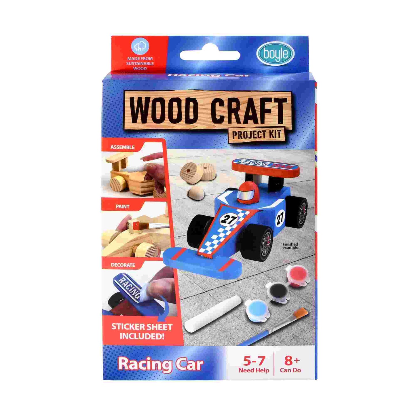 Boyle Woodcraft Racing Car (8232002224327)