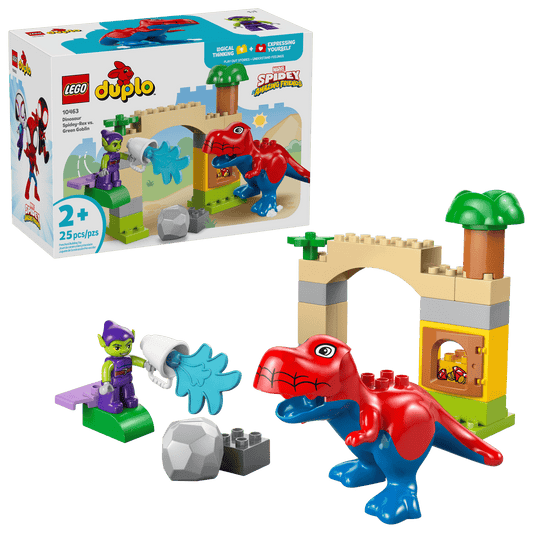 Lego Duplo Dinosaur Spidey vs Green Goblin 10463