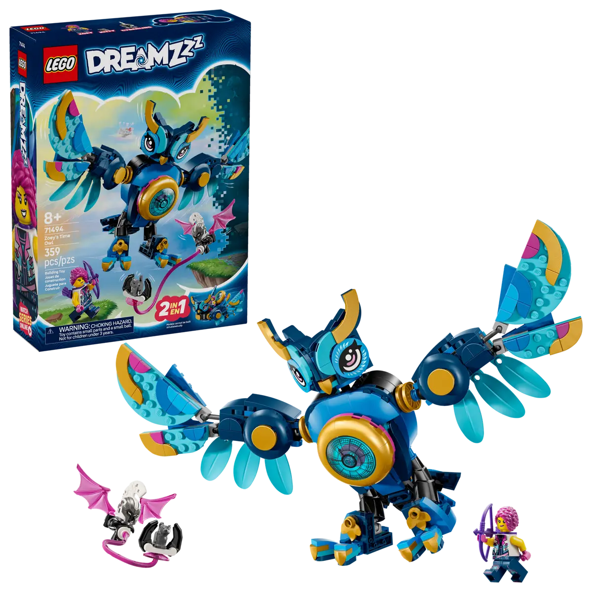 Lego Dreamzzz Zoey's Time Owl 71494 (8384514523335)
