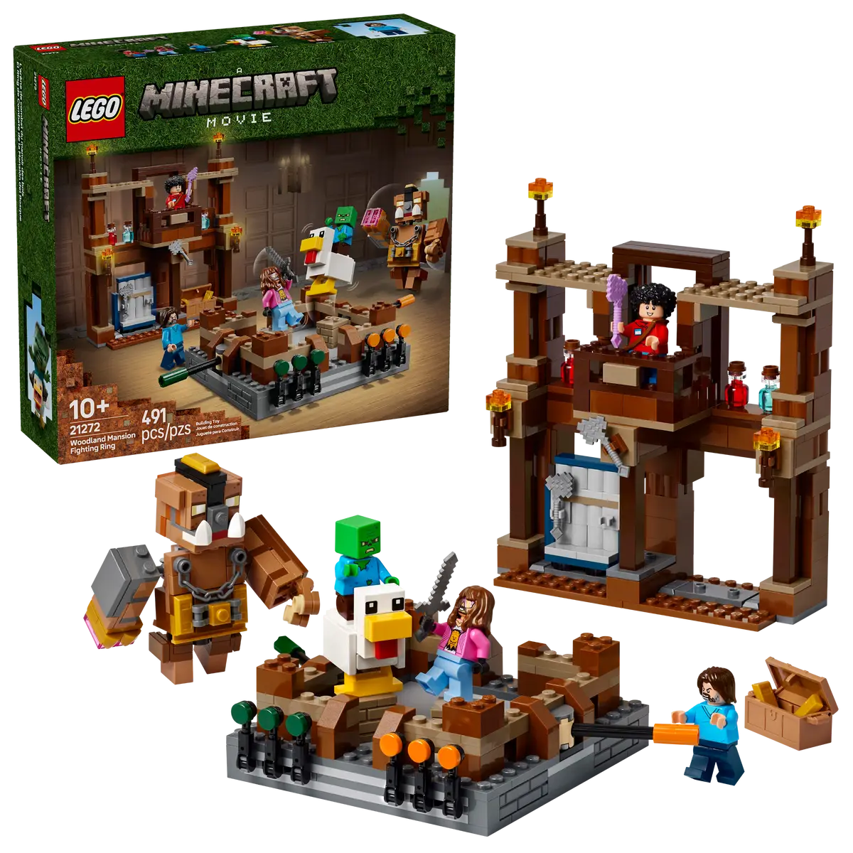 Lego MC Woodland Mansion Fighting Ring 21272