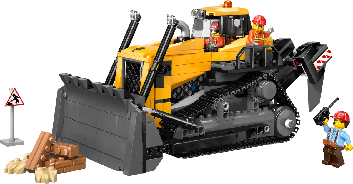 Lego City Yellow Bulldozer 60466 (8384510066887)