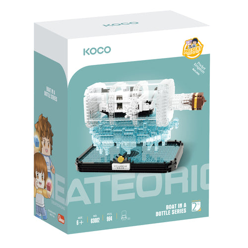 Koco Drift Bottle Sailing Ship 964pc (8258697035975)