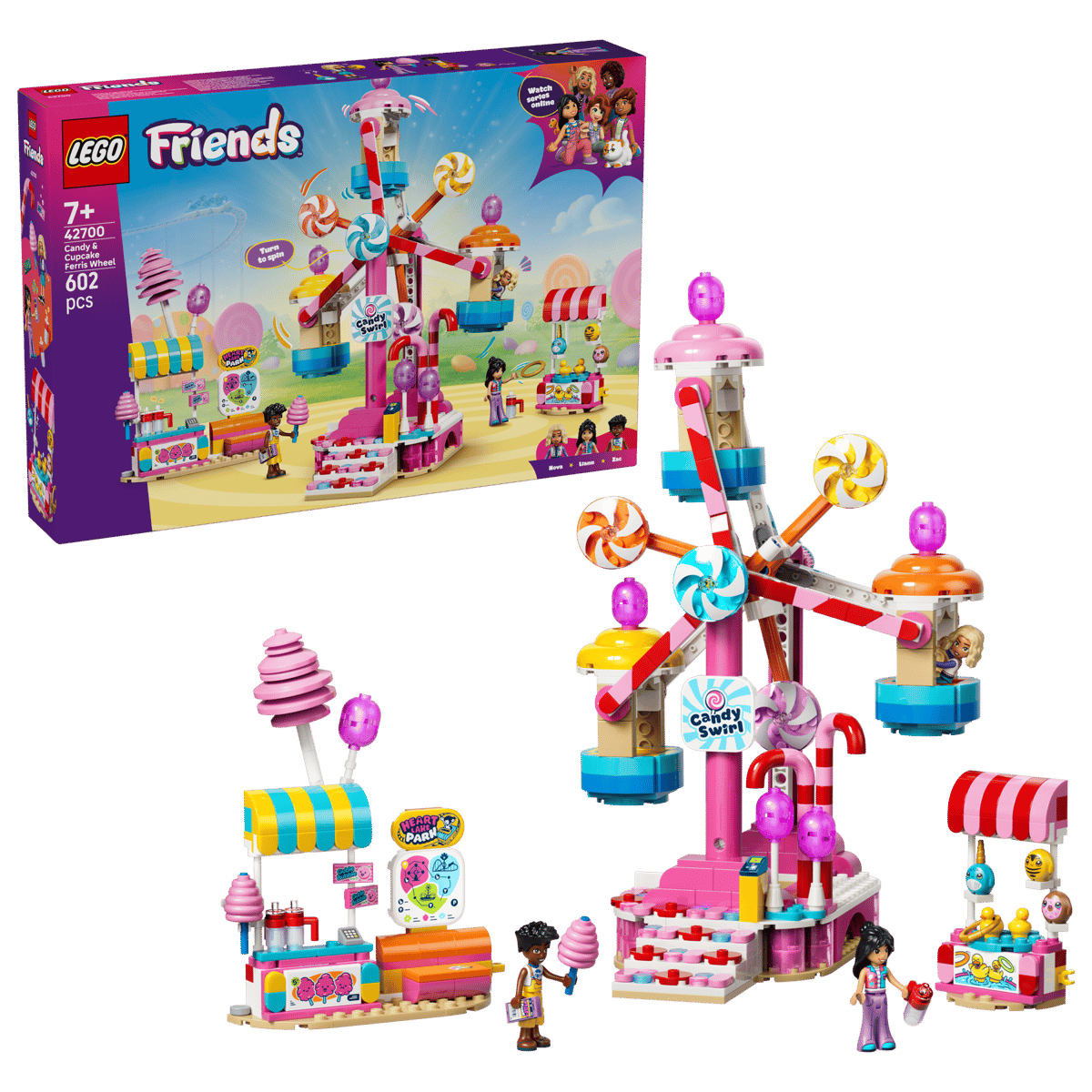 Lego Friends Candy & Cupcake Ferris Wheel 42700