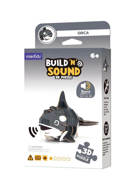 Build n Sound 3D Puzzle Orca (8216362582215)