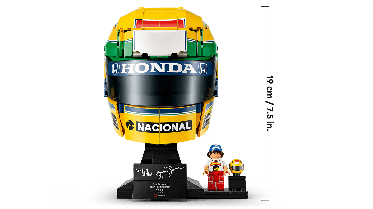 Lego Editions Ayrton Senna Helmet 43024