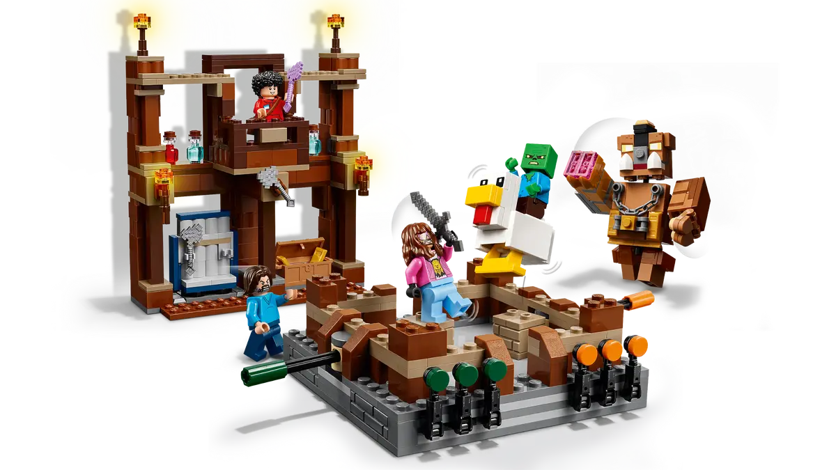 Lego MC Woodland Mansion Fighting Ring 21272