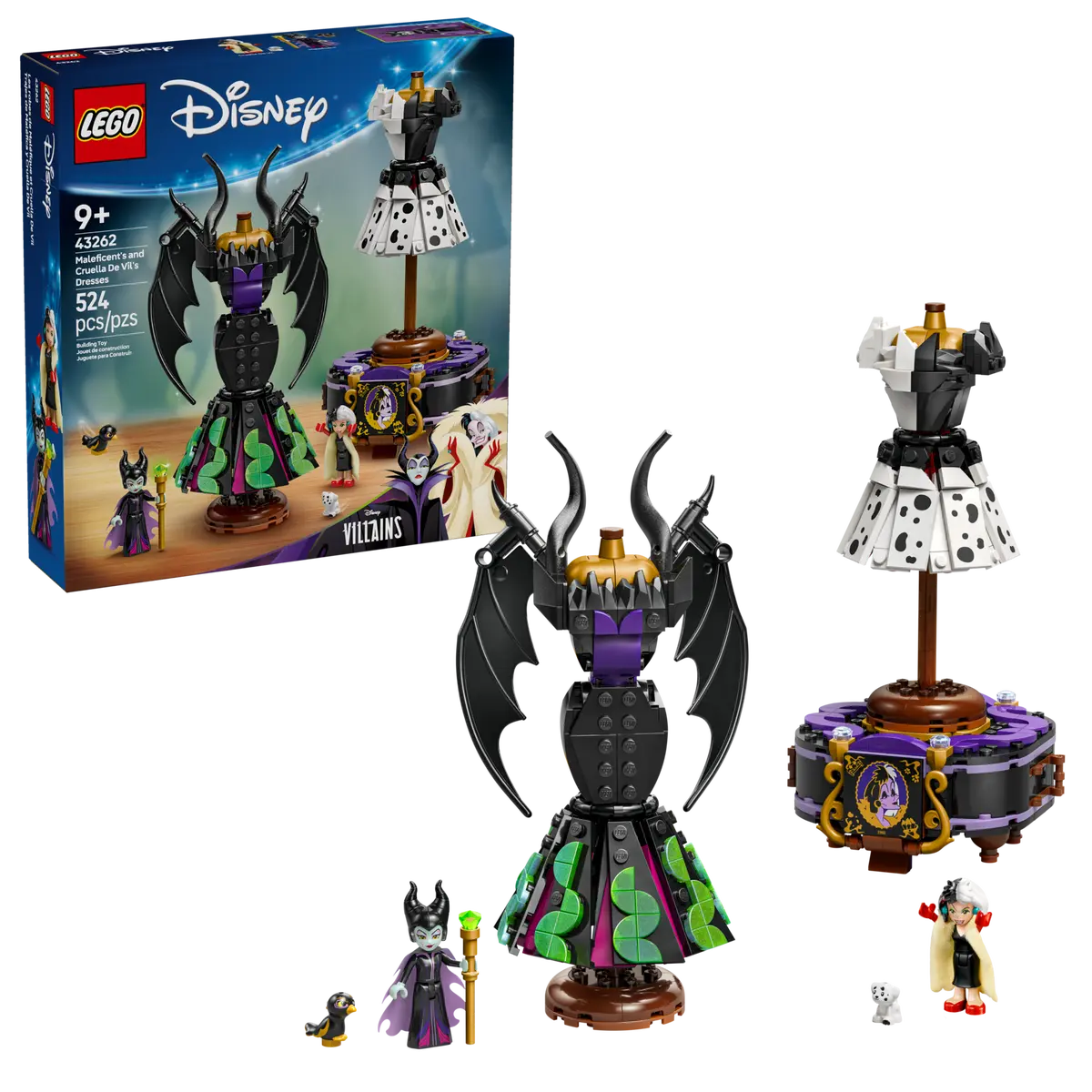 Lego Disney Maleficent'sand Cruella's Dresses 43262 (8320068452551)