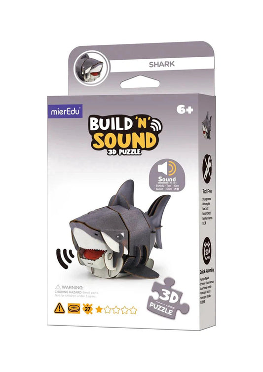 Build n Sound 3D Puzzle Shark (8216362549447)