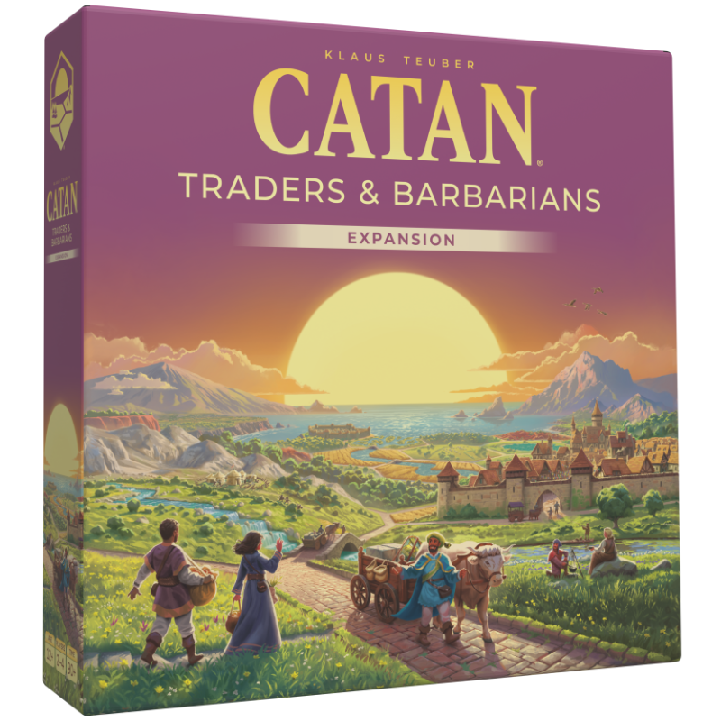 Catan Traders and Barbarians Expansion (6th Edition) (8410011205831)