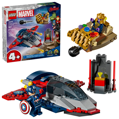 Lego SH Captain America vs Thanos 76319 (8437575516359)