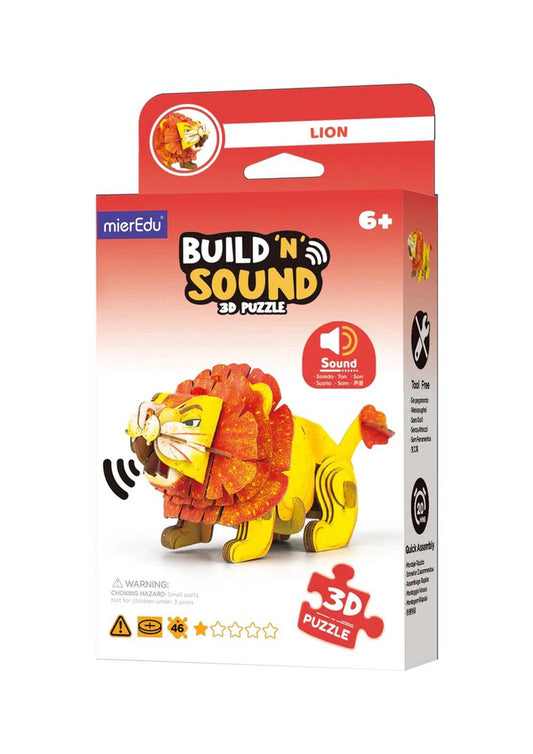 Build n Sound 3D Puzzle Lion (8216071274695)
