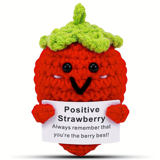 Crochet Emotional Support Strawberry (8404910112967)