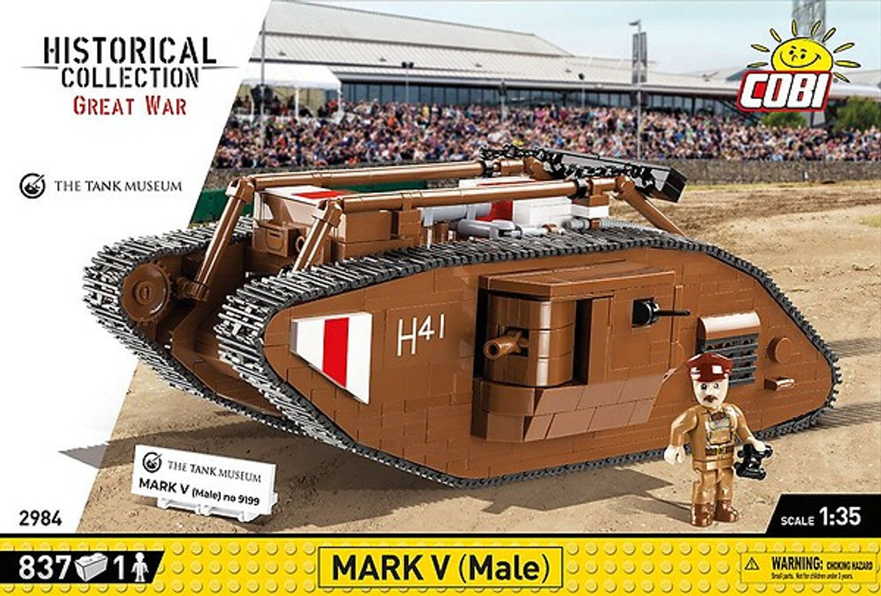 Cobi Mark V Male Tank 2984 (8160979910855)