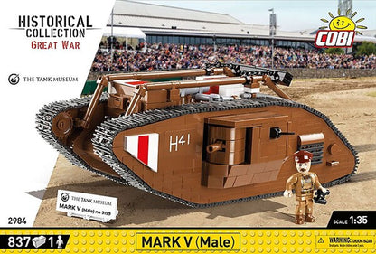 Cobi Mark V Male Tank 2984 (8160979910855)