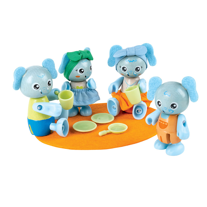 Hape GP Elephant Family (7749017600199)