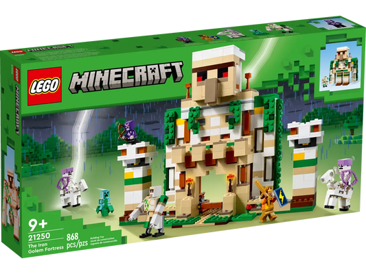 Lego Minecfraft The Iron Golem Fortress 21250 (7718976749767)