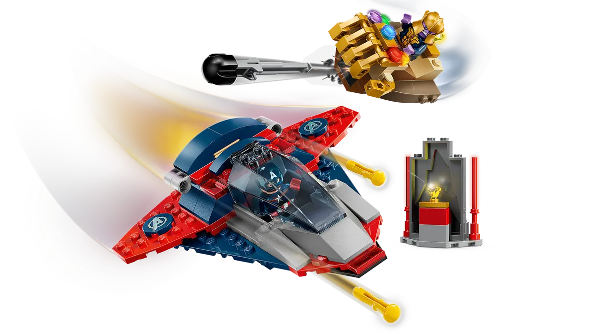 Lego SH Captain America vs Thanos 76319 (8437575516359)