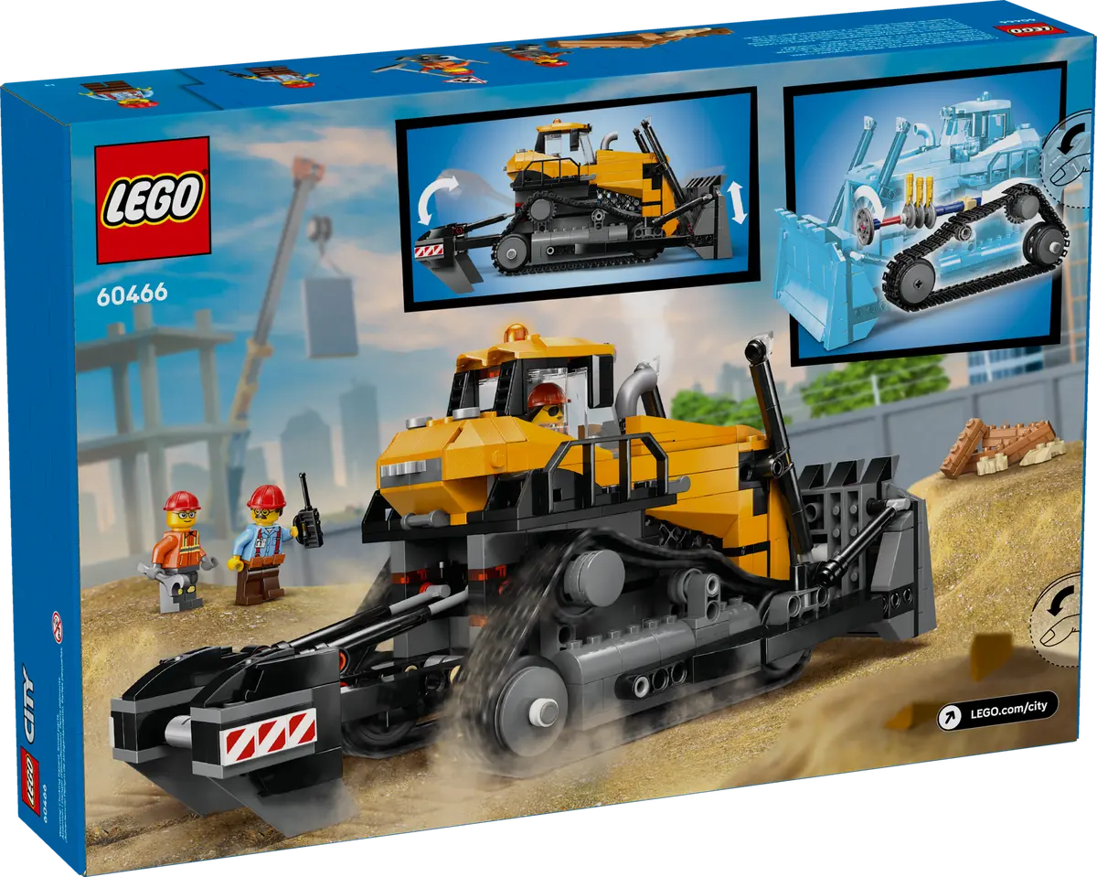 Lego City Yellow Bulldozer 60466 (8384510066887)