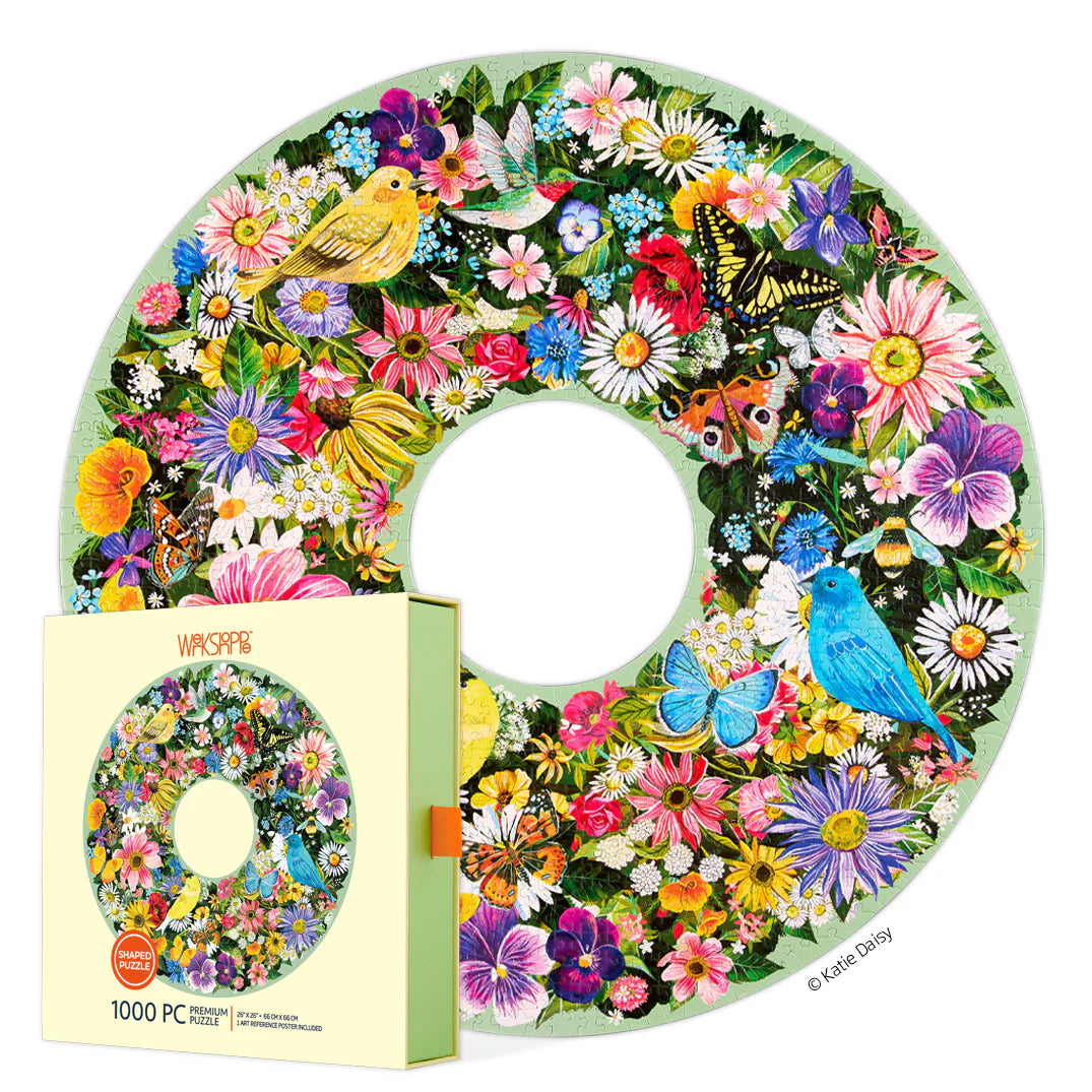 WS Spring Floral Wreath 1000pc