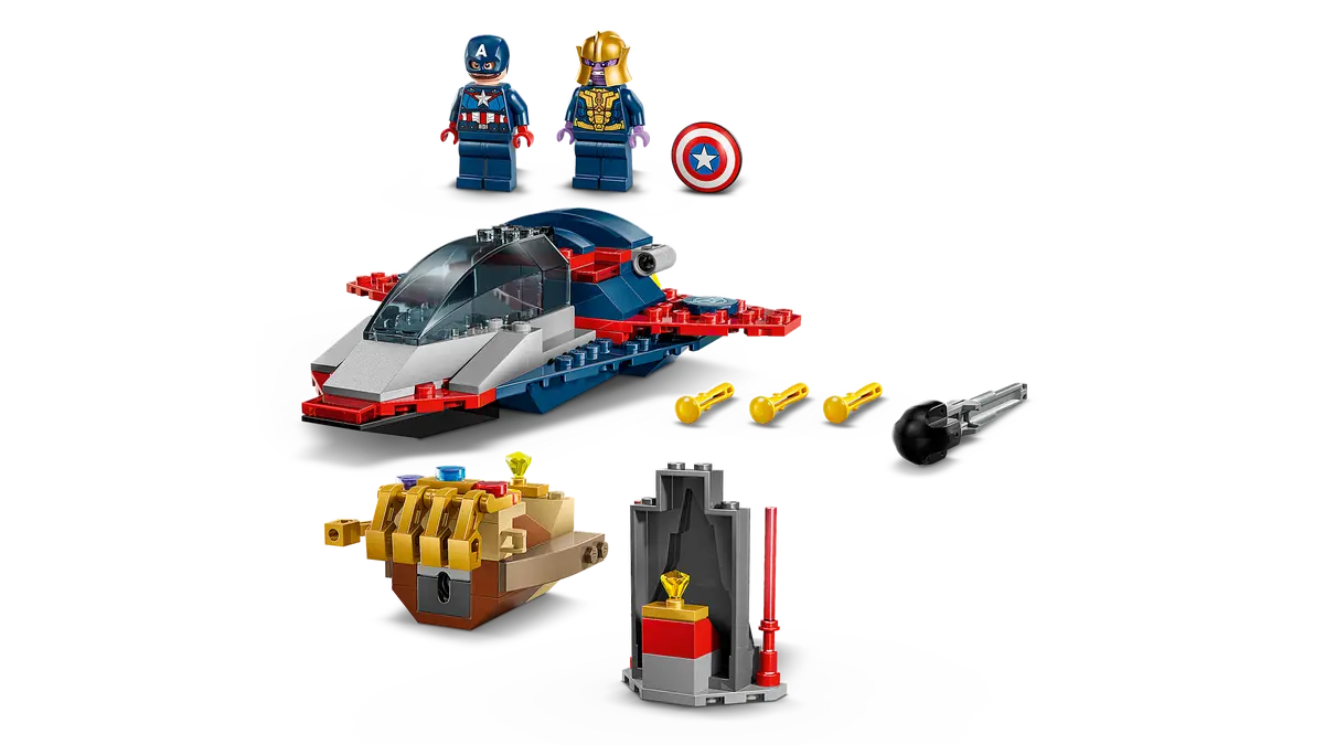Lego SH Captain America vs Thanos 76319 (8437575516359)