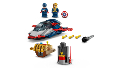 Lego SH Captain America vs Thanos 76319 (8437575516359)