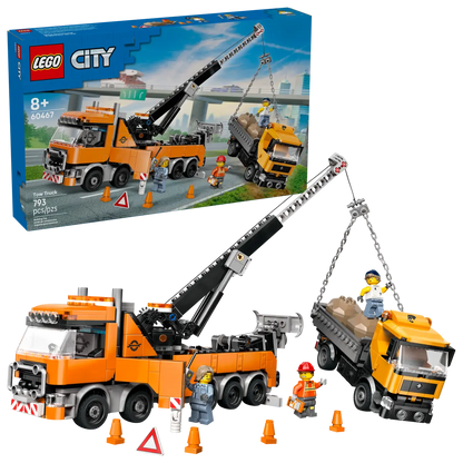 Lego City Recovery Tow Truck with Crane 60467 (8384510099655)