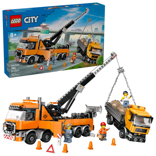 Lego City Recovery Tow Truck with Crane 60467 (8384510099655)