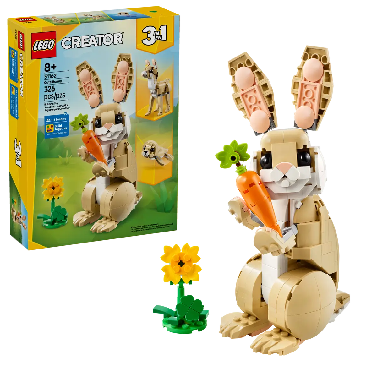 Lego Creator Cute Bunny 31162 (8285700751559)