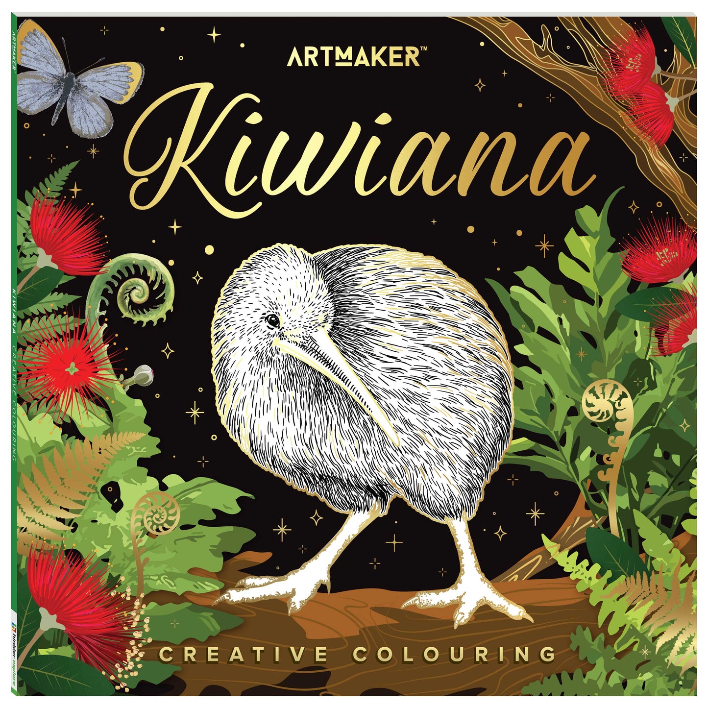 Kiwiana Colouring Book