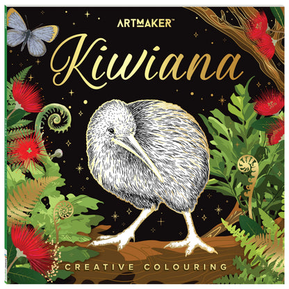Kiwiana Colouring Book