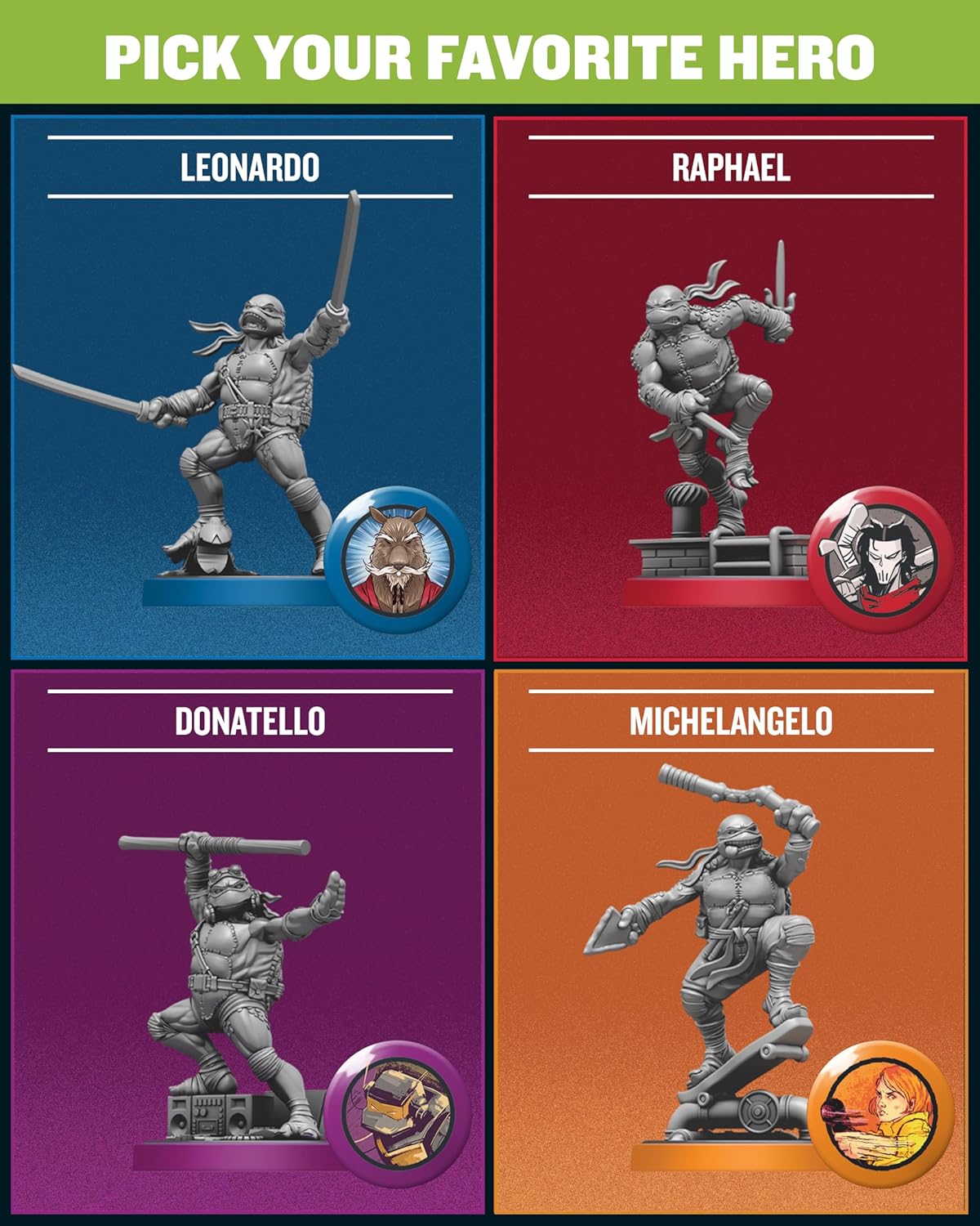 Unmatched Teenage Mutant Ninja Turtles Core Game