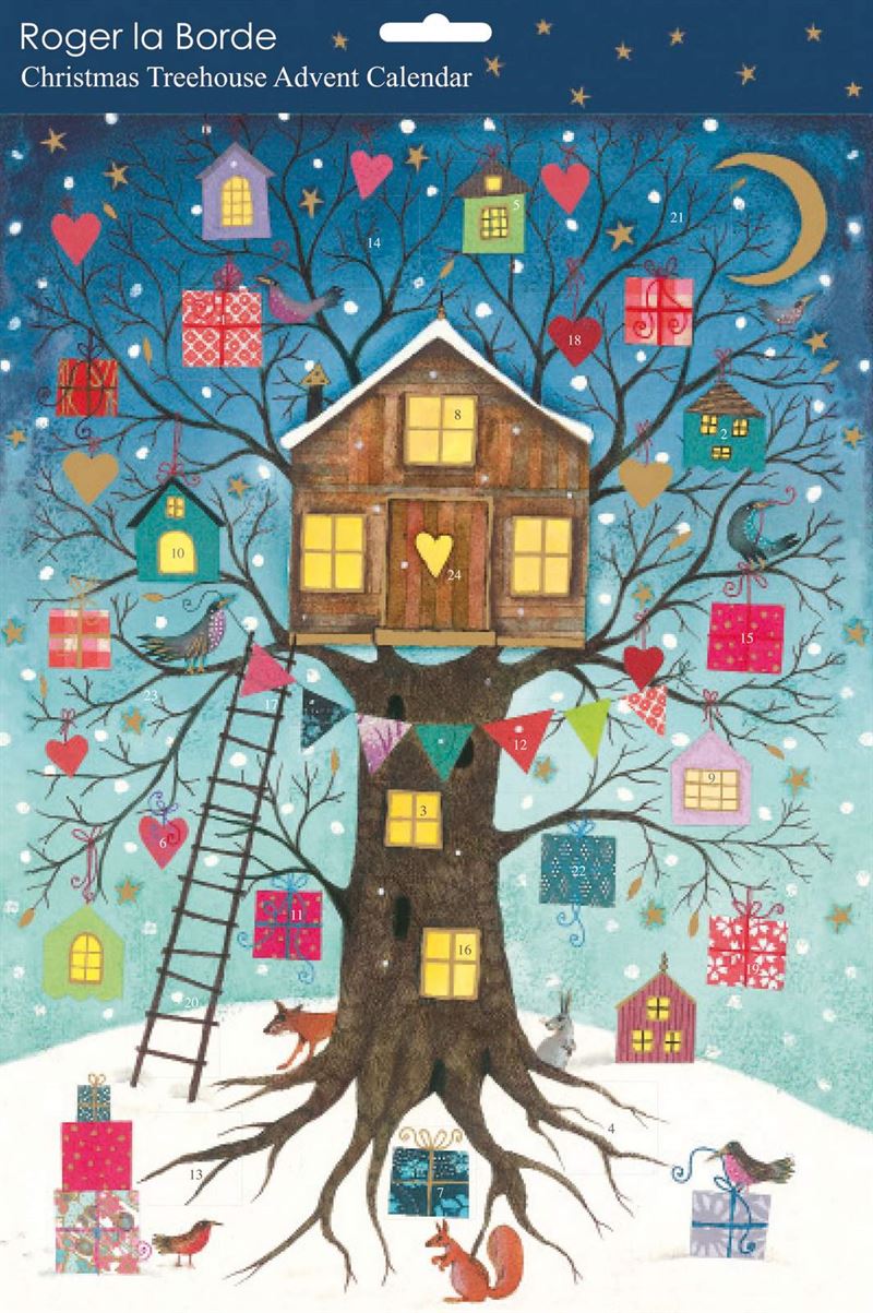 Christmas Tree House Advent Calendar