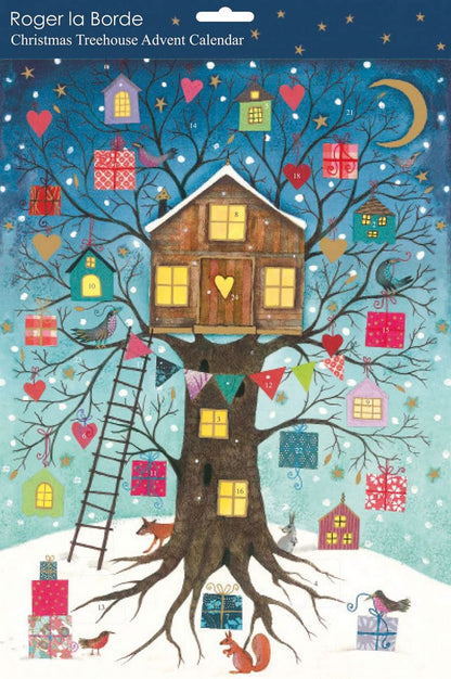 Christmas Tree House Advent Calendar