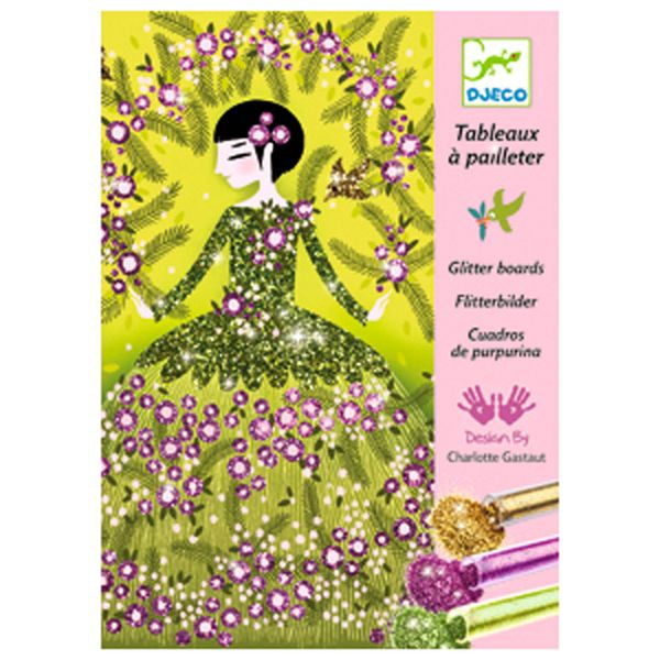 Djeco Glitter Boards - Dresses (8367982379207)