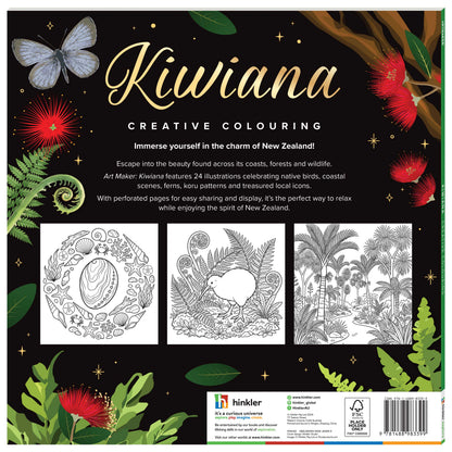 Kiwiana Colouring Book