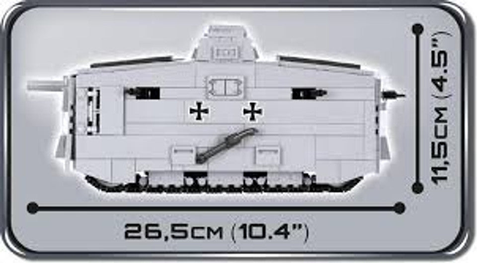 Cobi Sturmpanzer A7V 2982 (8160979878087)