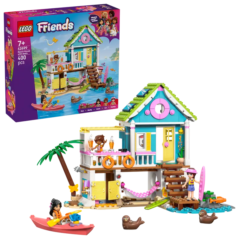 Lego Friends Beach House with Seals 42699