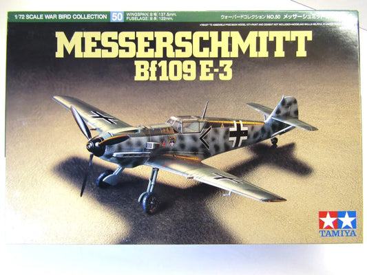 Tamiya BF109-E3 Messerschmitt 1/72 (7810493677767)