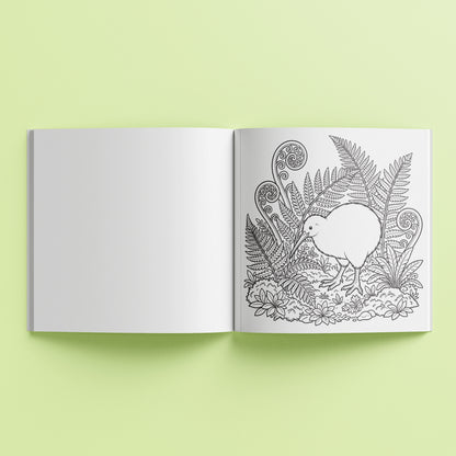Kiwiana Colouring Book