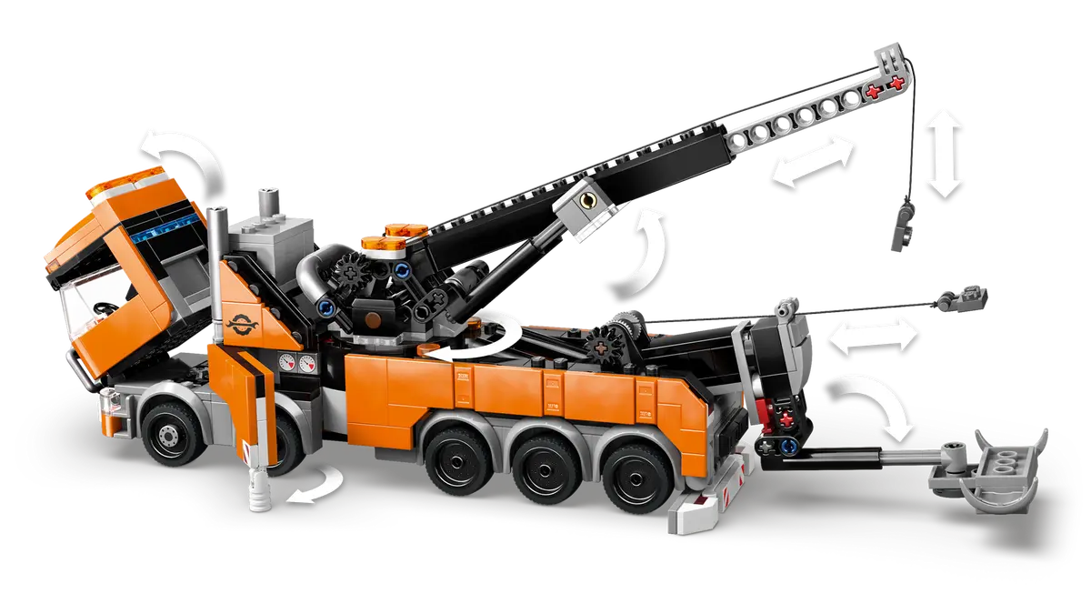 Lego City Recovery Tow Truck with Crane 60467 (8384510099655)