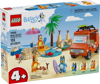 Lego Bluey Beach & Family Car Trip 11202 (8384503677127)