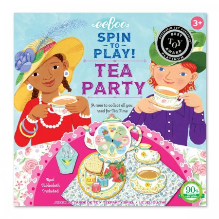 eeboo Spinner Game Tea Party (7693531021511)